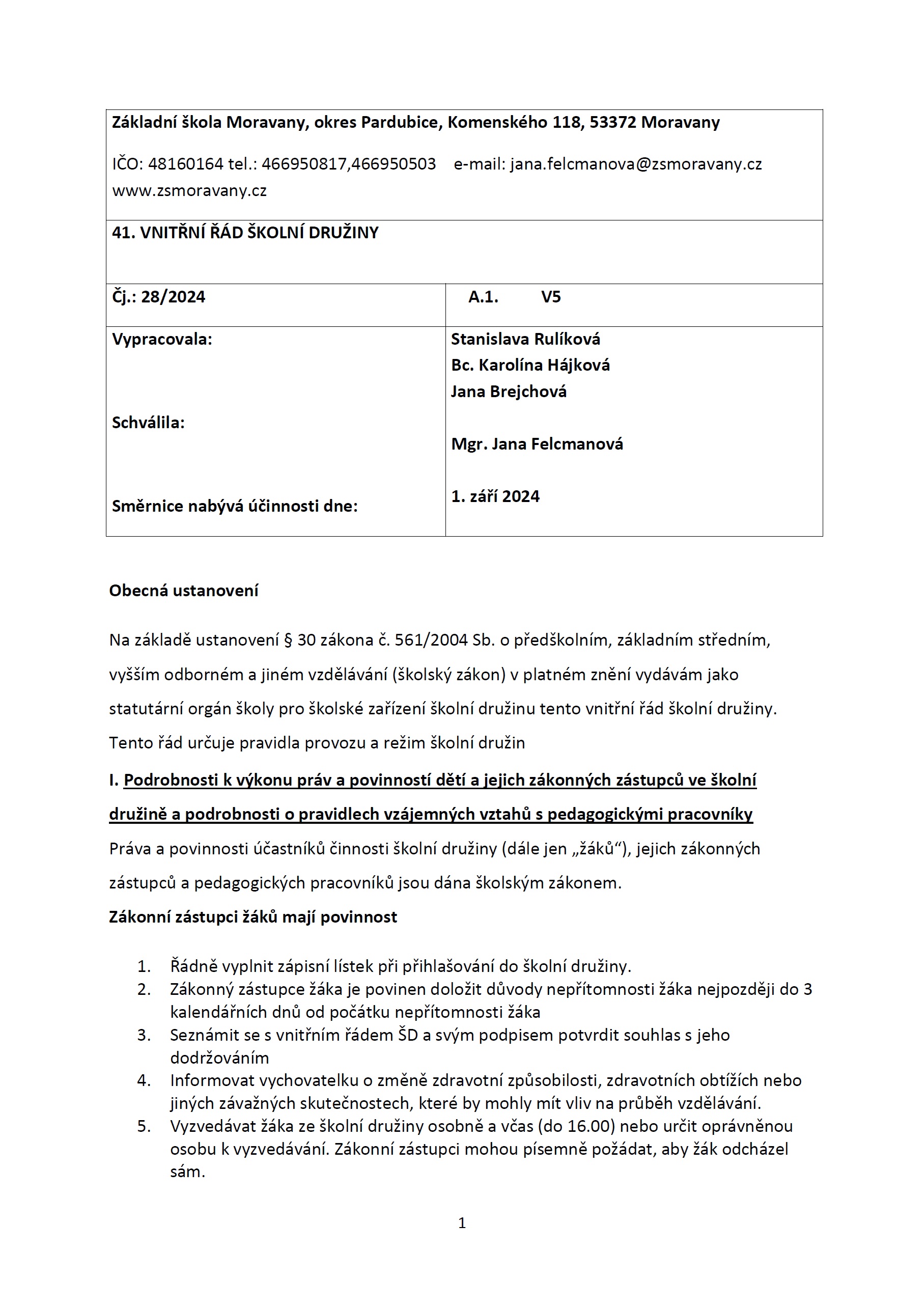 Vnitrni rad skolni druziny 2024 2025 01